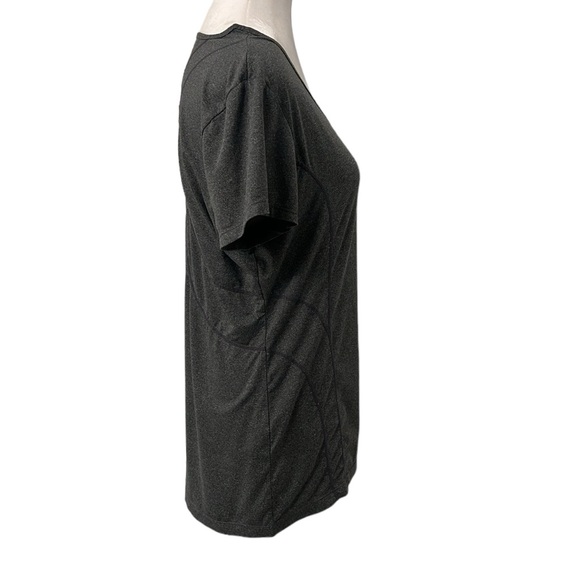 Reebok Women's Grey Fitted Performance T-shirt Size L - Picture 5 of 7